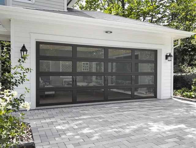 The Hammocks Garage Door Repair design specialist presenting custom garage door options to The Hammocks homeowner