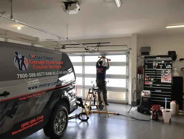 The Hammocks Garage Door Repair team performing same-day garage door repair in The Hammocks