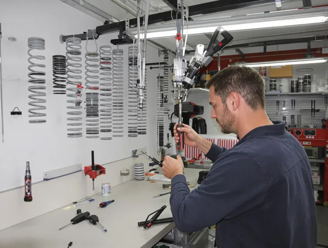 The Hammocks Garage Door Repair safety certified technician performing precision spring replacement in The Hammocks